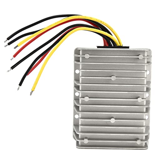 Convertidor elevador CC de 600W para cámaras de vigilancia con chasis de aluminio resistente 6