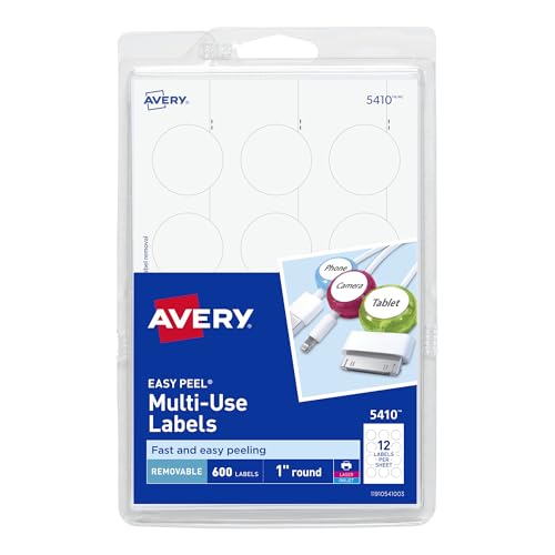 Étiquettes amovibles Avery pour en finir avec les résidus de colle