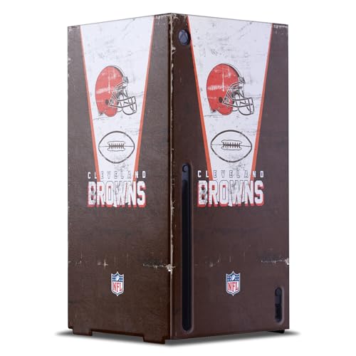 Sticker Xbox Series X Cleveland Browns anti rayure console jeu NFL