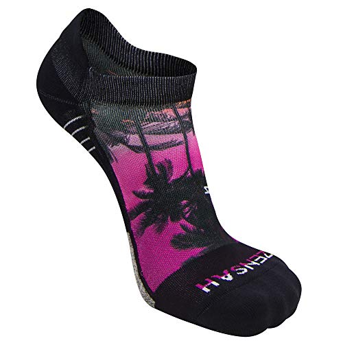 Image of Zensah Limited Edition No-Show Running Socks - Anti-Blister Comfortable Moisture Wicking Sport Socks for Men and Women
