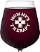 Mommy's Therapy Funny 13 Oz Wine Glass Novelty Mother's Day Gift - Best Birthday Gifts for Mom, Sister, Friend or Girlfriend - Unique Humorous Present For Women, New Mother, Wife or Coworker