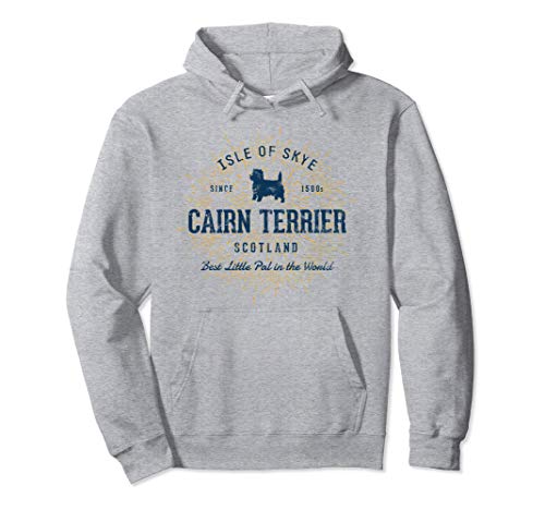 Cairn Terrier regalo vintage cairn terrier Sudadera con Capucha