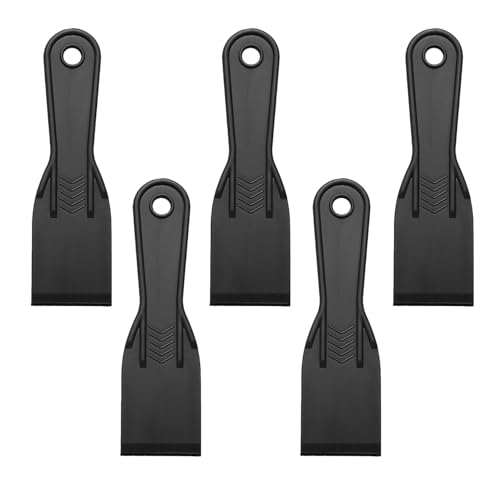 5 Pcs Flexible Plastic Putty Knives for DIY