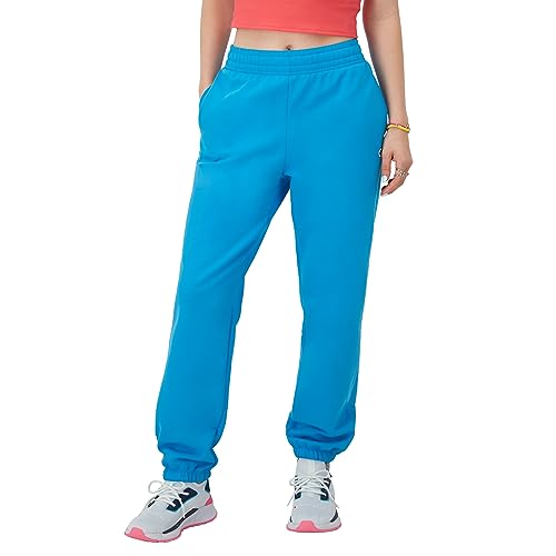 Image of Champion Women's Cinched-Bottom Fleece Sweatpants, Oversized Fit, Midweight