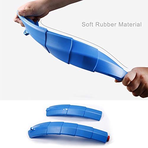 Bbrand Bike Fenders rain mud Tile All-Inclusive rainguard for Road Mountain Bicycle, Fenders Set 20-26 inch Retractable 5 Colors Optional (Blue)
