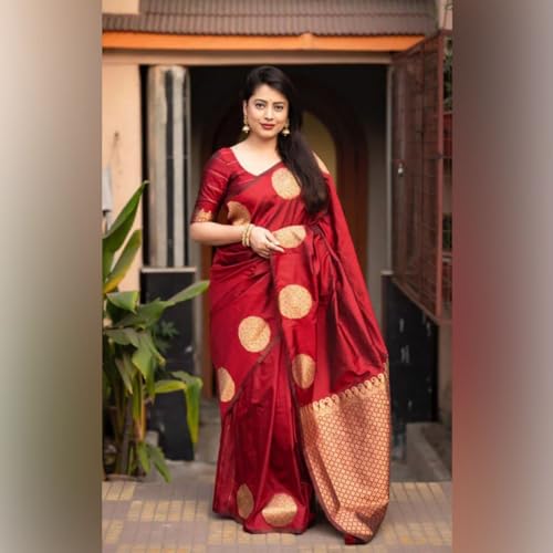 Image of Flosive Women's Kanchipuram Silk Saree