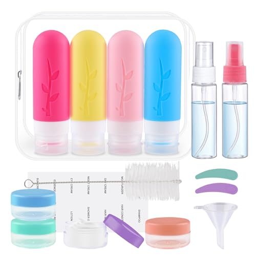 Botes para champú y gel viaje la solución perfecta para tus vacaciones