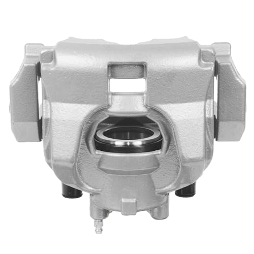 Image of Detroit Axle - Front Left Brake Caliper for 2015-2016 Lincoln MKZ, Driver Side Disc Brake Caliper with Bracket Replacement