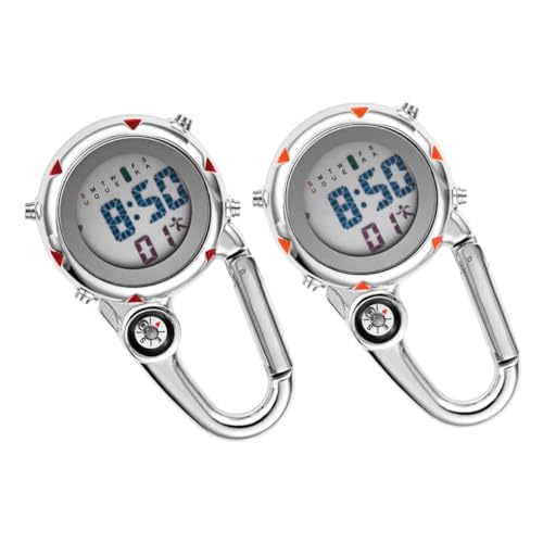 Montre de poche numérique à mousqueton pour le sport et outdoor