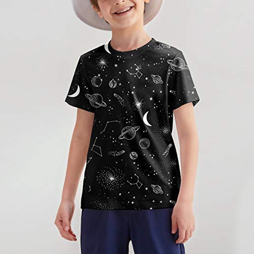 Image of Hgvoetty Boys Girls Graphic T-Shirts Kid 3D Casual Tops Tees for 6-16 Years