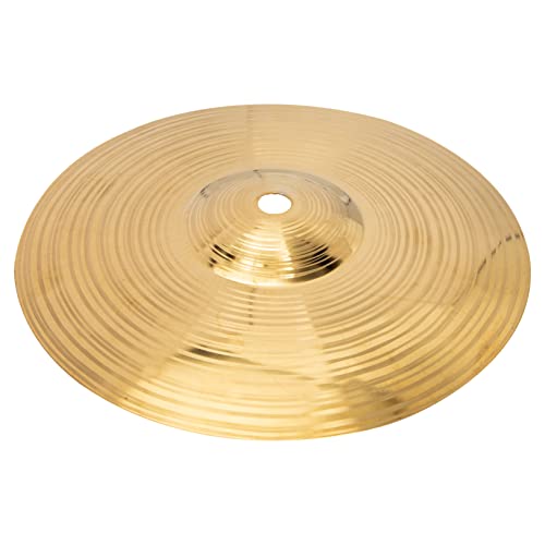 ifundom Practical Drum Cymbal Unique Design Alloy Brass Material Ideal for Beginners and Professionals