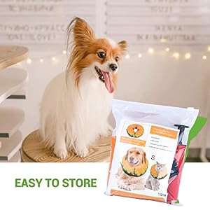 BEBANG Recovery Collar for Dogs &Cats,Inflatable Dog Cone Collar, Protective Inflatable Collar for Dogs, Adjustable Pet Recovery Cone After Surgery,E-Collar Recovery Collar for Cats,Soft Dog Cone,Cute BEBANG Recovery Collar for Dogs &Cats,Inflatable Dog Cone Collar, Protective Inflatable Collar for Dogs, Adjustable Pet Recovery Cone After Surgery,E-Collar Recovery Collar for Cats,Soft Dog Cone,Cute