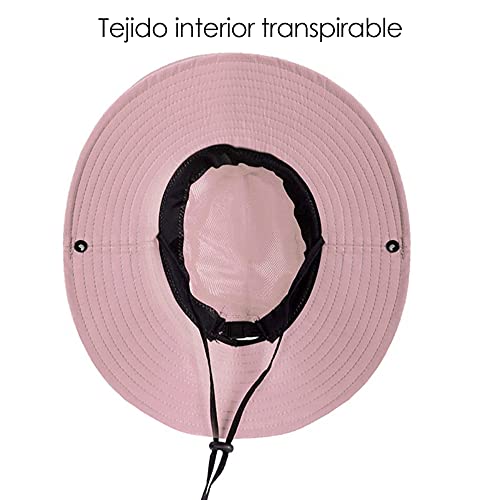 image for AutoWT Sun Hat for Women, UPF 50 + UV Protection Wide Brim Bucket Hat 