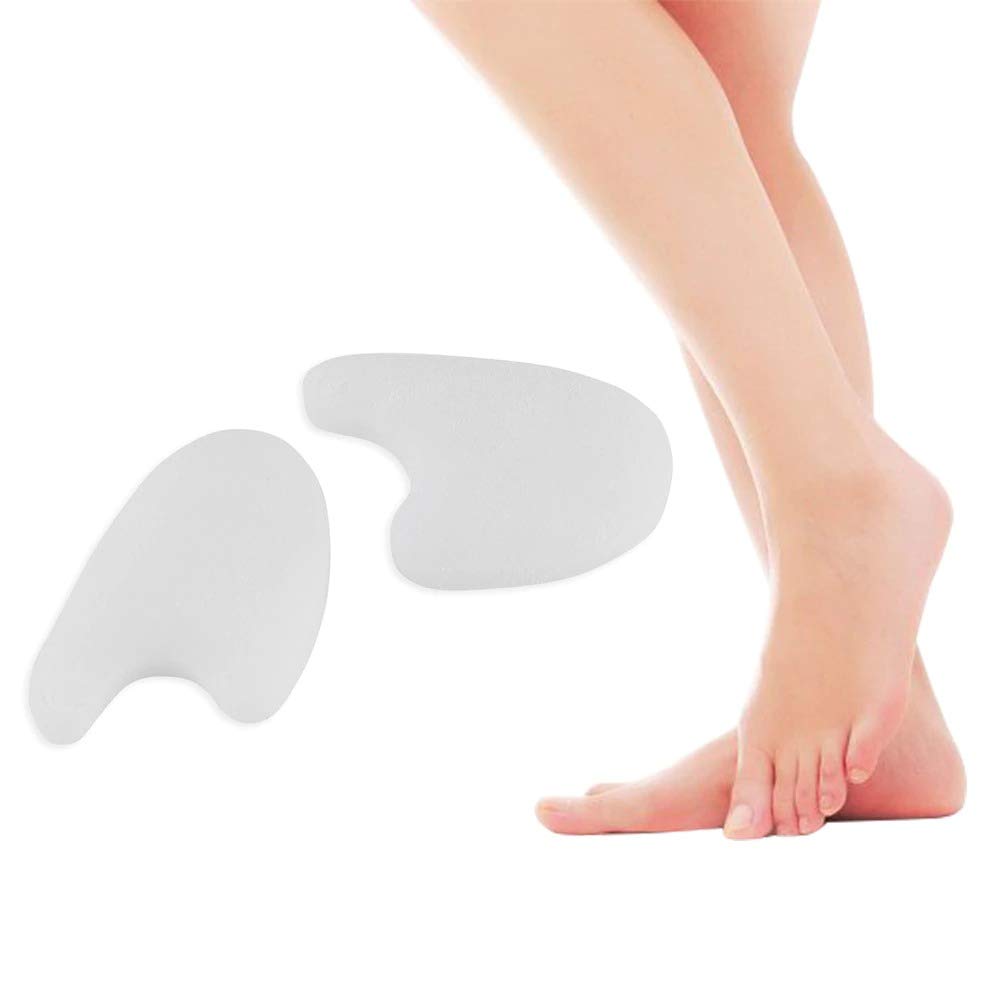 Pedimendtm 2 paia in silicone gel toe separatore | per dita per sovrapposizione Big Toes | offre spazio tra ° e 2 ° | punta per alluce valgo Ballet Toes