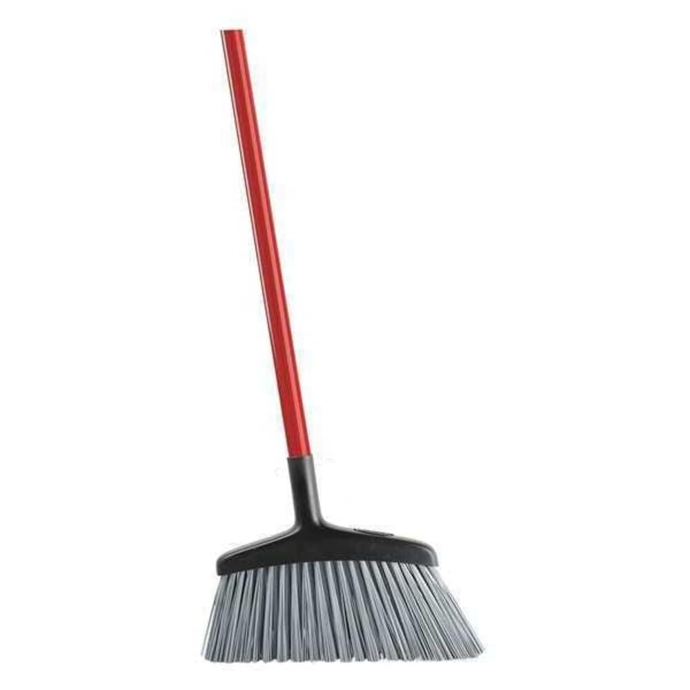 Libman Rough Surface Angle Broom by LIBMAN COMMERCIAL – Plastic, Gray, Model 1102
