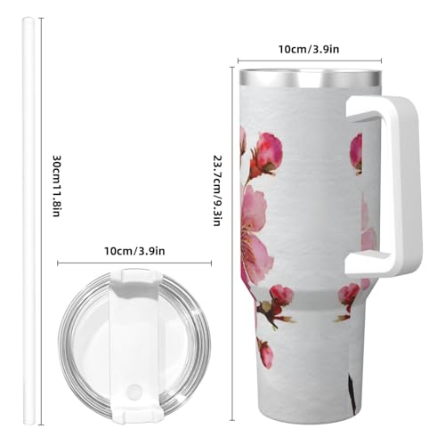 Vaso Acero Inoxidable Térmico con Asa y Pajilla 40oz miniatura 5