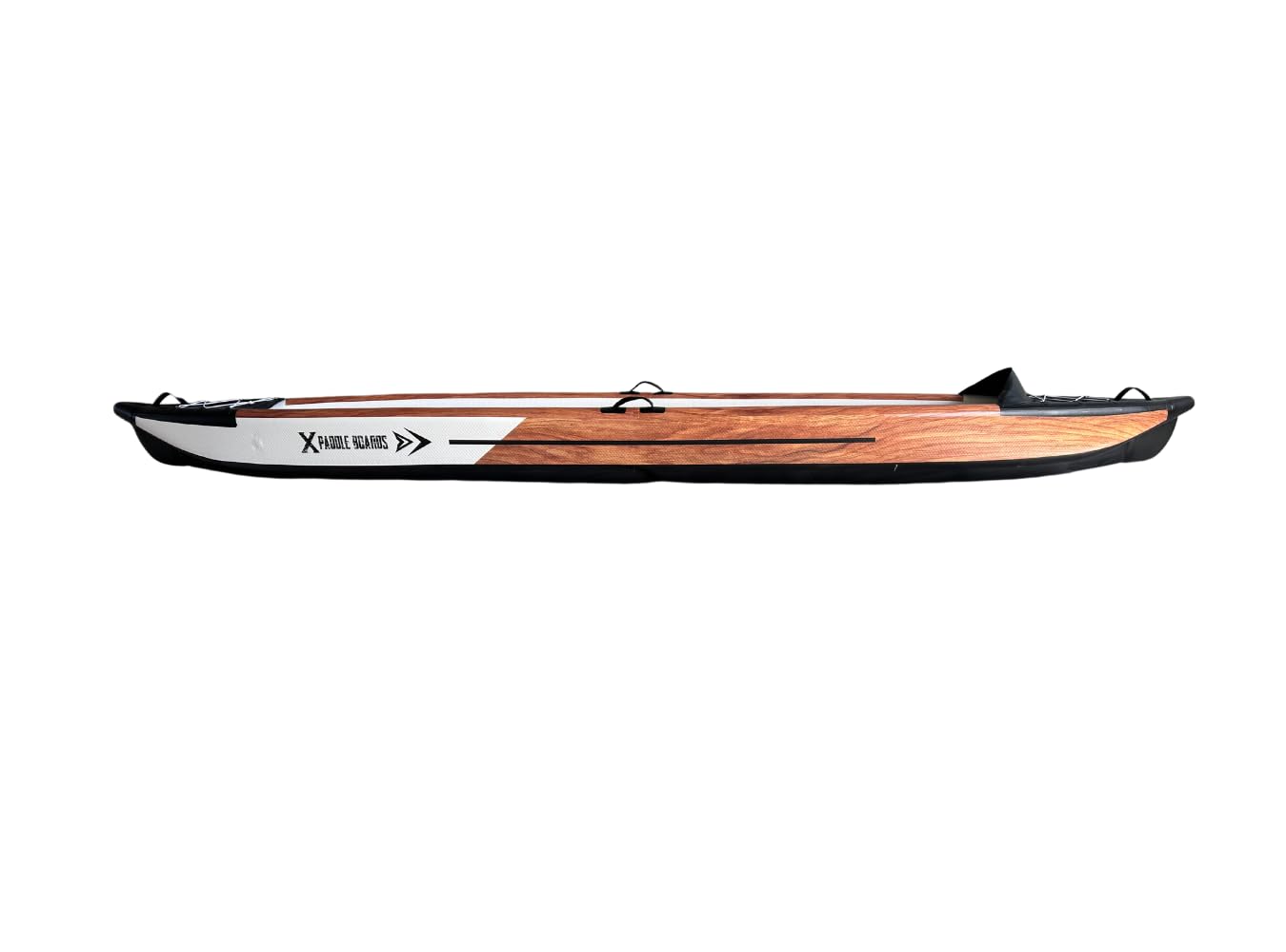 Canoa Kayak Inflable 2 plazas Dropstitch 470 x 80 x 42 cm K-Black