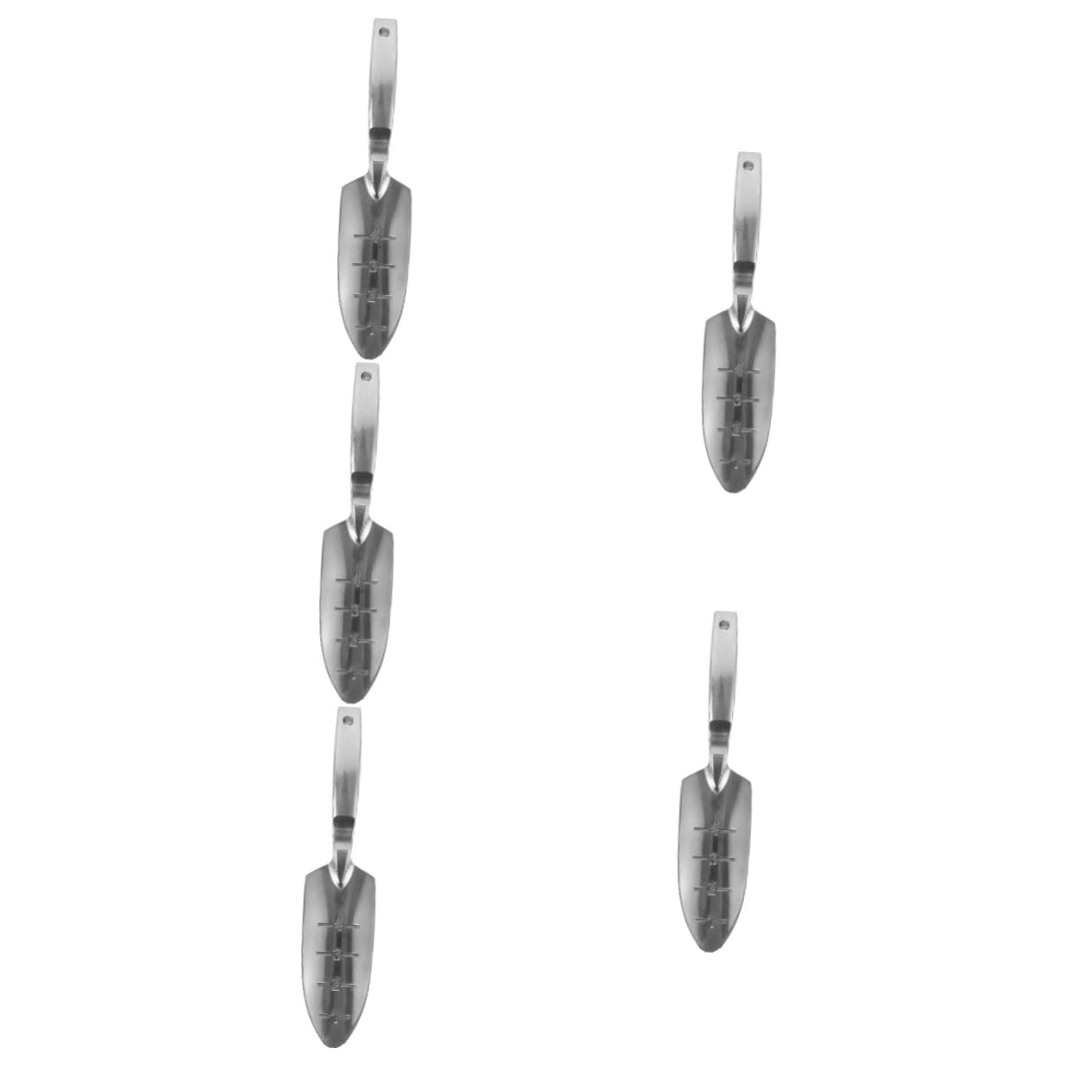 Sosoport 5piezas Pala De Jardinería Multifuncional para Plantar Excavar y Trasplantar y Huertos