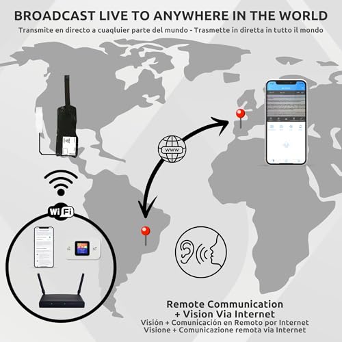Caméra WiFi Pro PingaOculto 4K pour sécuriser votre bureau à distance via smartphone - 4