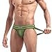 JOCKLAND Men's Jock Strap, Wide Band Mesh Male Underwear Jockstrap Athletic Supporter for Gym Vasectomy (as1, alpha, m, regular, regular, Green)