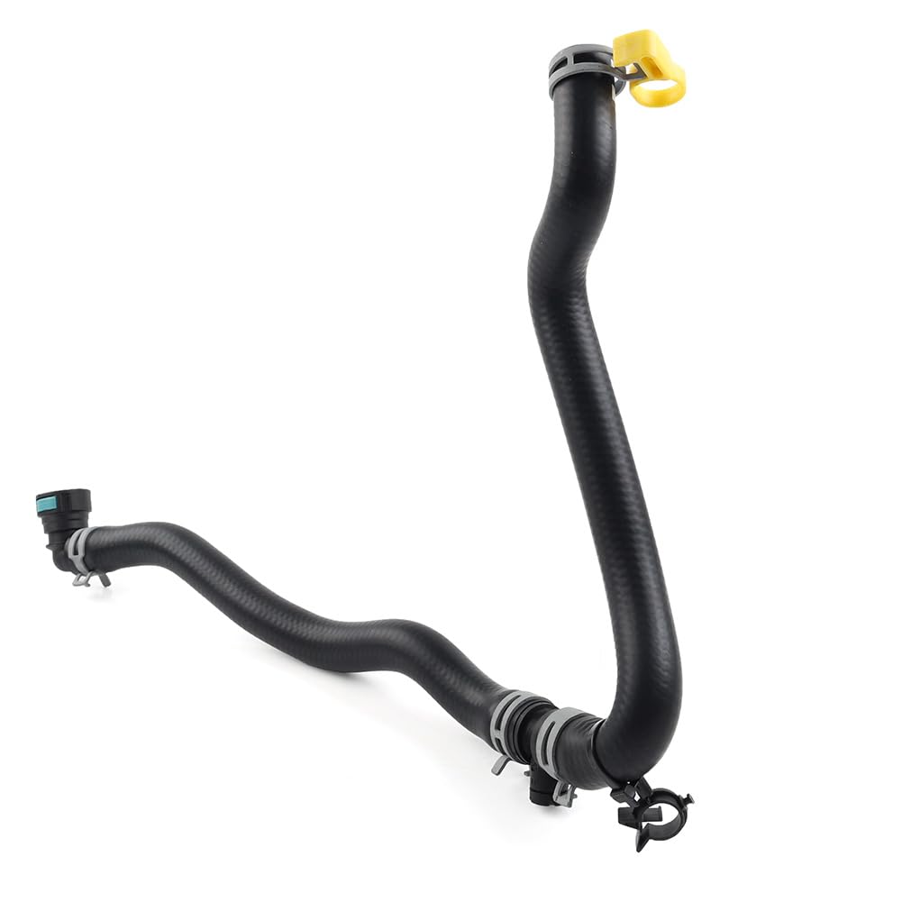 Bacar Gummi-Kühler-Wasserkühlmittelrohr-Heizungszulaufschlauch LR062460 LR036545 CPLA8N074BA FPLA8N074AB Schwarz Für Sport Velar Für LR4 Discovery 5 Auto
