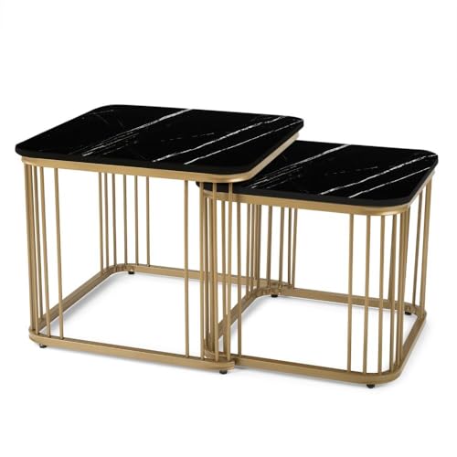 Image of Wakefit Center Table | 1 Yr Warranty | Coffee Table for Living Room Wooden, Tea Table for Living Room Wooden, Sofa Table, Free Installation from Brand, Modern Multi-Functional & Wobble-Free(Flat)