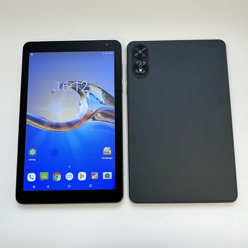 Image of Tablet with Keyboard，G1，10.1 inch Screen，3GB RAM，128G+128G Memory，4G LTE Android Tablet with Dual SIM Slots, 5MP+16MP Camera, 5000mAh Battery，Notebook Computer (Black, 1)