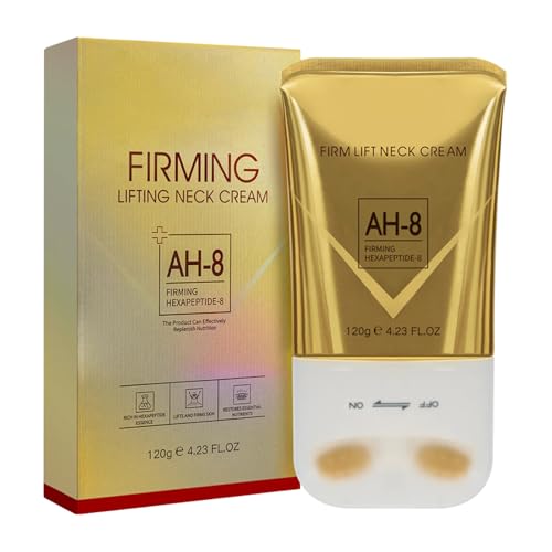 Neck Cream, Roller Moisturizer, Quick Absorption Anti-Aging Formula Smooth Textura No Greasy Lifting & Skin Tightening Daily Use for Face, Body Deep Hydration