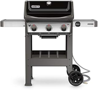 Weber Spirit II E-310 3-Burner Natural Gas Grill, Black