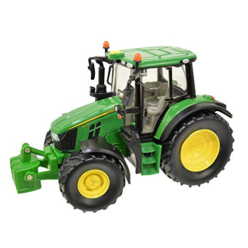 Tractor Britains John Deere 6120M a escala en miniatura réplica detallada de metal