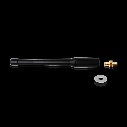 Miniatura 6 de Antena corta todoterreno de 6 pulgadas para Jeep Wrangler JK JL JLU JT Rubicon Sahara Sport 2007-2024 FMAM CB Shorty repuesto de antena 1 paquete
