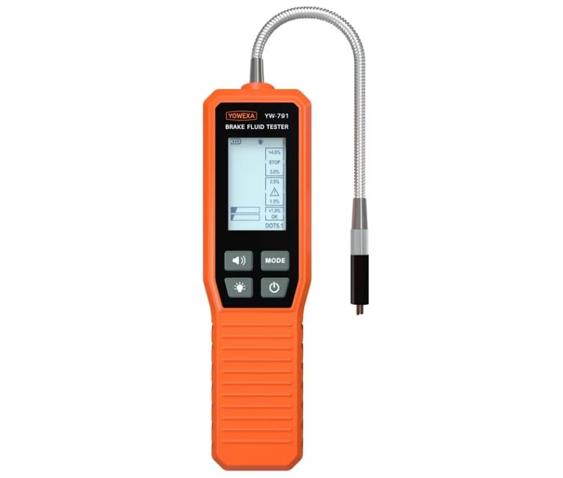 YW-791 wysoka czułość wielu rodzajów oleju Testowanie dźwięku i światła podwójny alarm Tester płynu hamulcowego