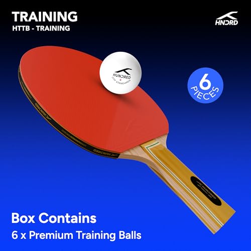 Image of Table Tennis Training 1-Star Balls | 6-in-1 Ball Set | Durable Ping Pong Balls for Beginners & Coaching