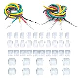 Gikfun 4.2mm 18-24 AWG Wire Connectors Housing Terminal, Male & Female Plug Housing and Pin Header...