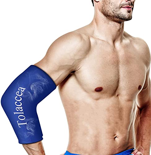 Exclusive Discount 60% Price Tolaccea Hot & Cold Therapy Flexible Ice Packs Cold Therapy Compression Sleeve Reusable Gel Pack for Injury Cold Wrap for Knee Calf Elbow