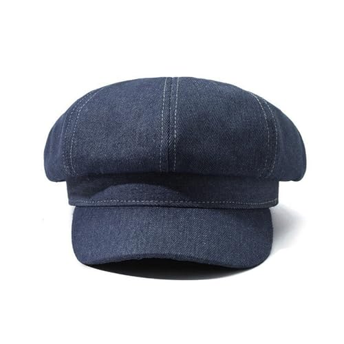 Boina de mezclilla para mujer tipo aviador invierno miniatura 2