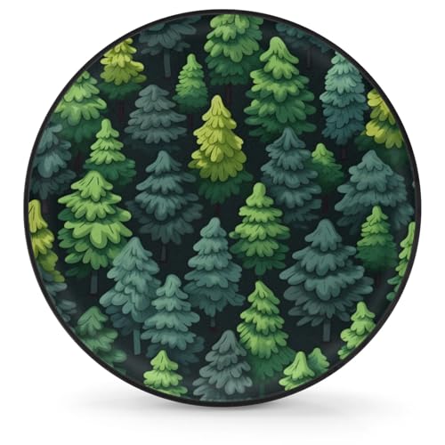 Cubierta Llanta Refacción Hermoso Árbol Cubierta De Llantas Durable Impermeable Funda Neumáticos para Todoterreno Coche Automóvil,60-69cm