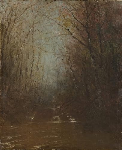 Tableaux Graffiti Art Mural de la forêt par Kensett poster moderne 60x90cm