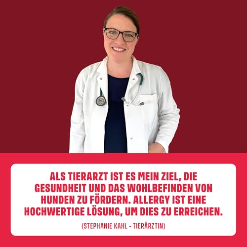 ivvi Allergy Immunity für Hunde – gegen Allergien & Juckreiz und zur Stärkung des Immunsystems - 60 leckere Snacks (270g) mit Lachs
