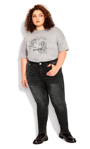 Women's Plus Size Jean Status Skinny2