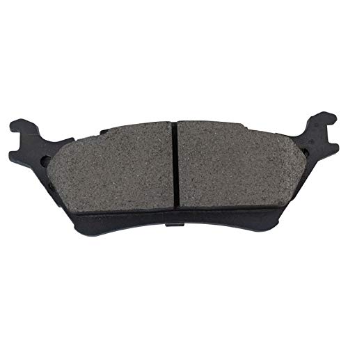 Image of TRQ Rear Brake Pad and Rotor Set Ceramic Compatible with 2012-2014 Ford F-150
