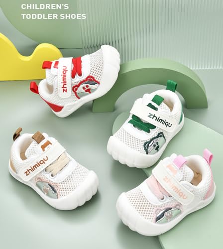 FCTREE Toddler Baby Shoes Girl Boy Breathable Mesh Sneakers Non Slip Infant Athletic Sports Sandals First Walking Shoes4