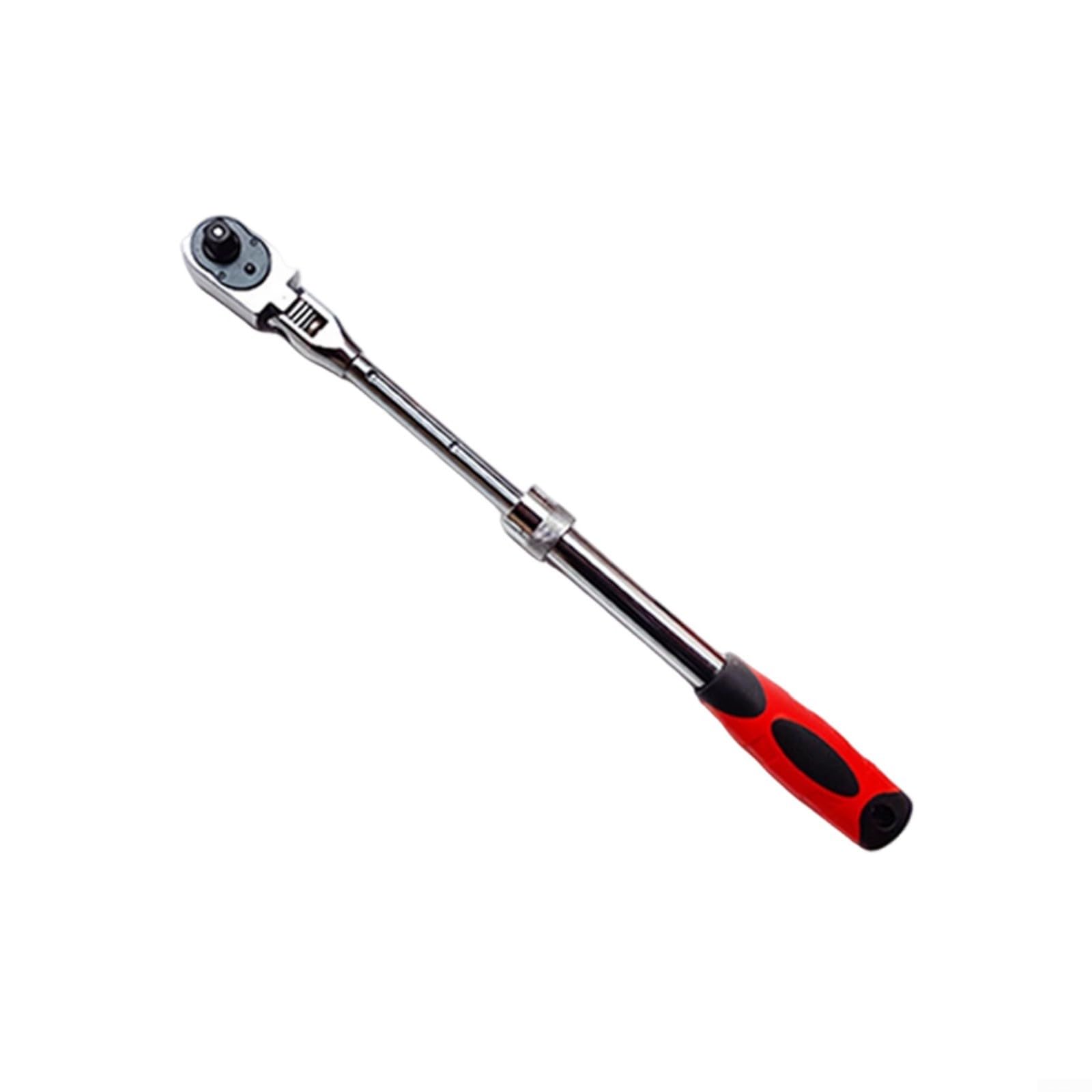 Llave de trinquete retráctil mecánica con diseño de engranaje de 72 dientes que permite un giro mínimo de 5 grados en áreas confinadas (B)