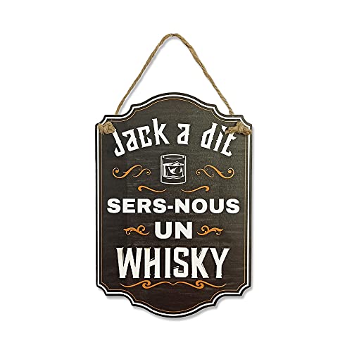 STC Plaque deco jack a dit�sers-nous un whisky