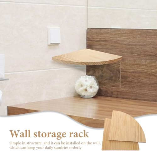 Étagère murale angle bois pour ranger les pièces encombrées - 8