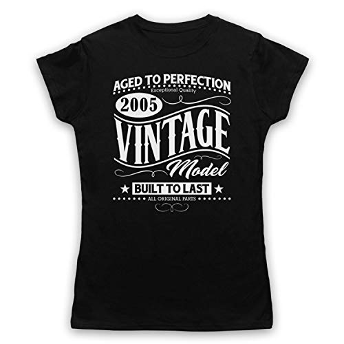 T-shirt de marque 2005 Vintage femmes finition soign&eacute;e haut de gamme