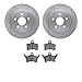 Dynamic Friction Company Rear Brake Rotors with 5000 Advanced Brake Pads 6502-39062