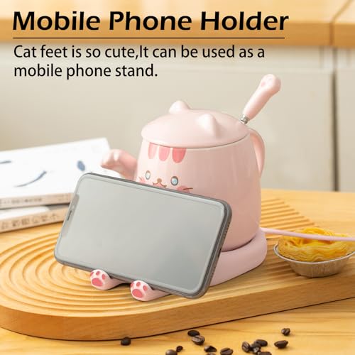 image for PUSEE Mug Warmer,Coffee Warmer for Desk Candle Warmer Auto Shut Off,Co