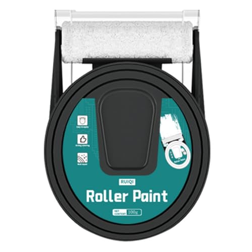 Fegtrtyoa Paint Roller White Wall Paint Indoor Wall Painting Renovation And Stain Covering Small Roller Brush