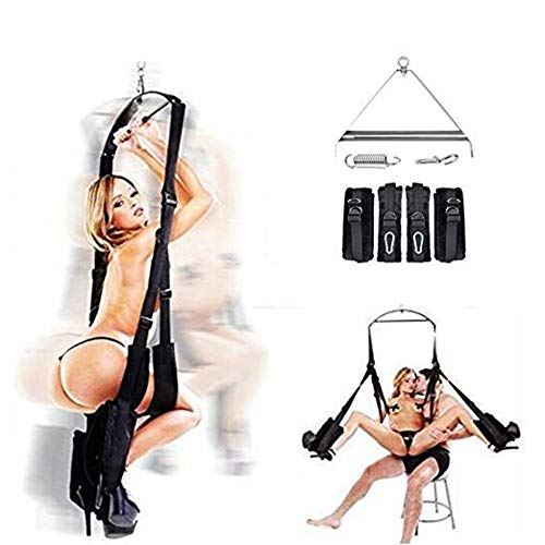 Siminey Adult Couple Adjustable Funny Indoor Relax Sëx Yoga Swing with Steel Triangle